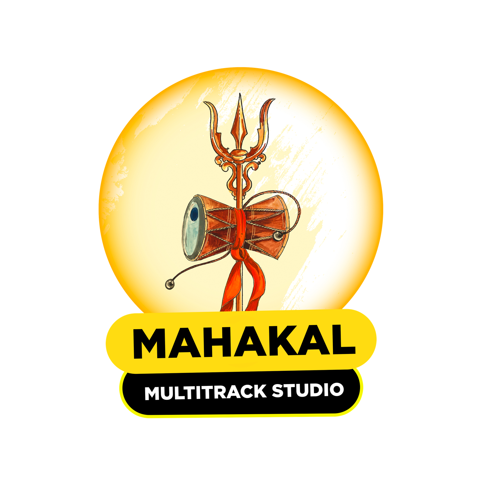 Mahakal Multitrack Studio Record Label Logo